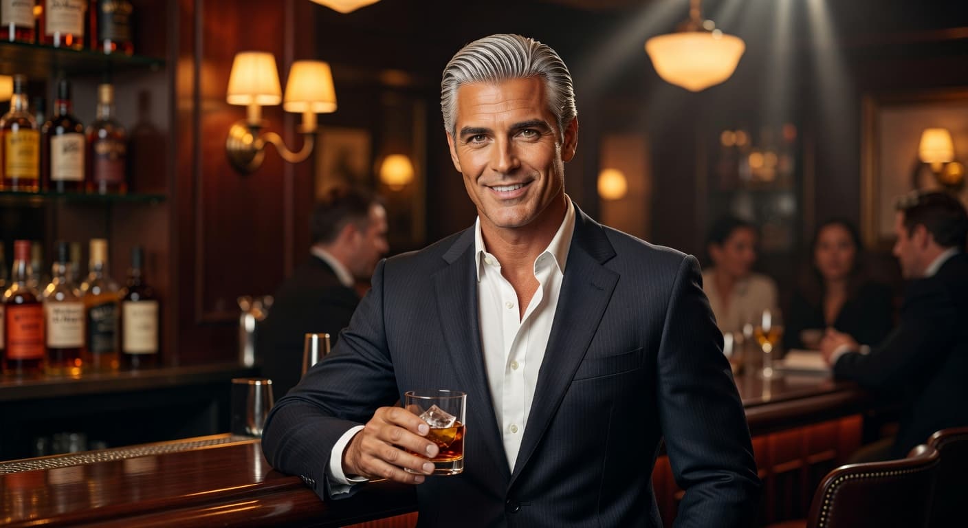 Men's Silver Fox