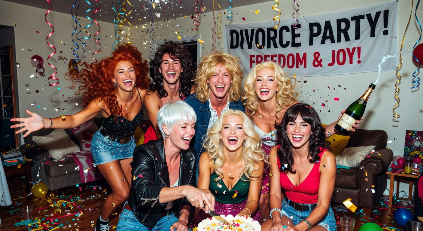 Divorce Party theme preview